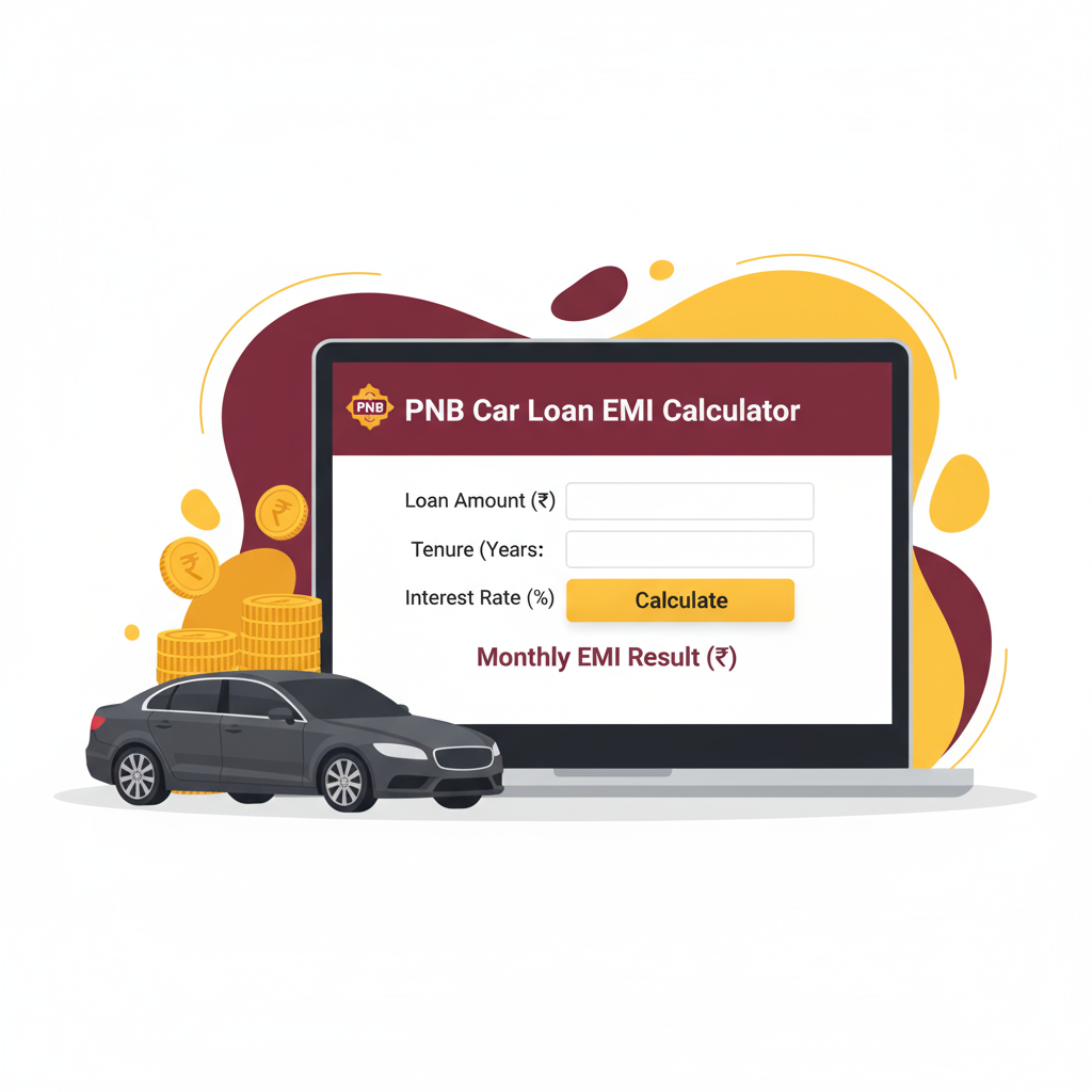 PNB Car Loan EMI Calculator