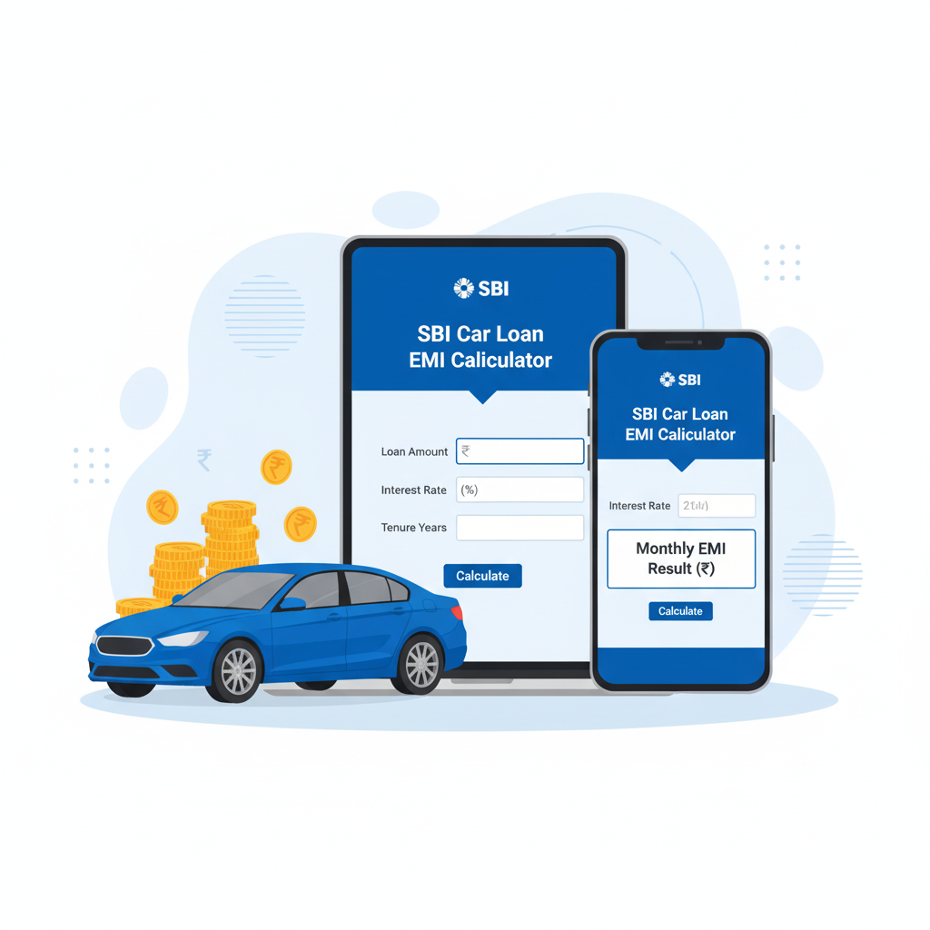 SBI Car Loan EMI Calculator